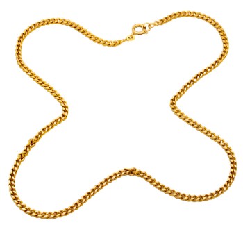 9ct gold 14.7g 19 inch curb Chain